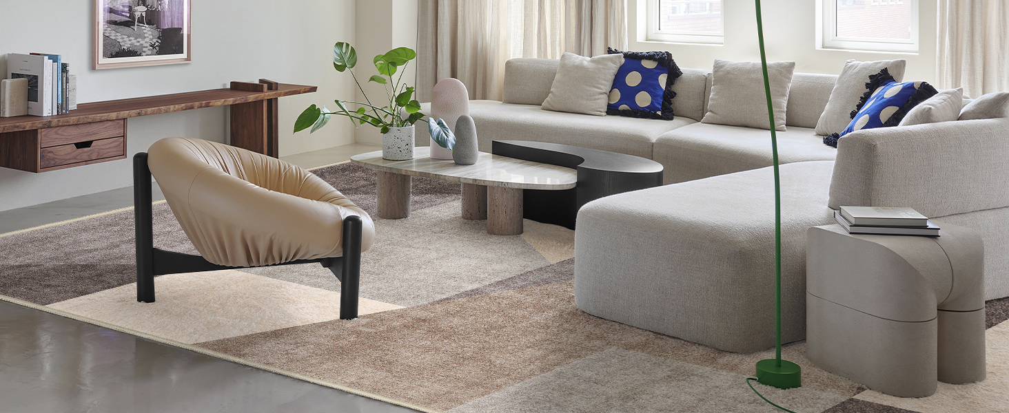 modern area rug