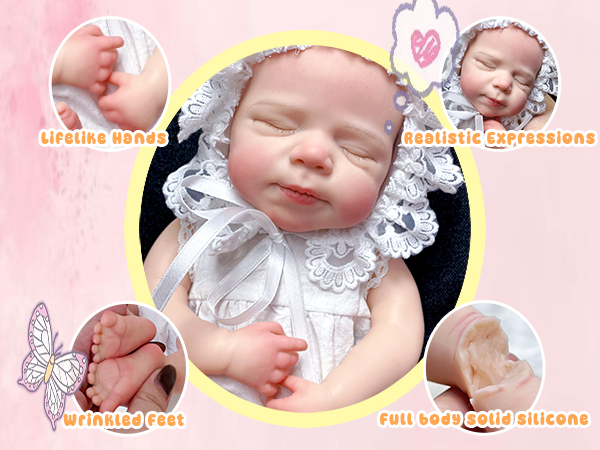 【リボーンドール】 PASCALE Amazon.com: Abenduot 13inch Pascale Baby Full Body Platinum