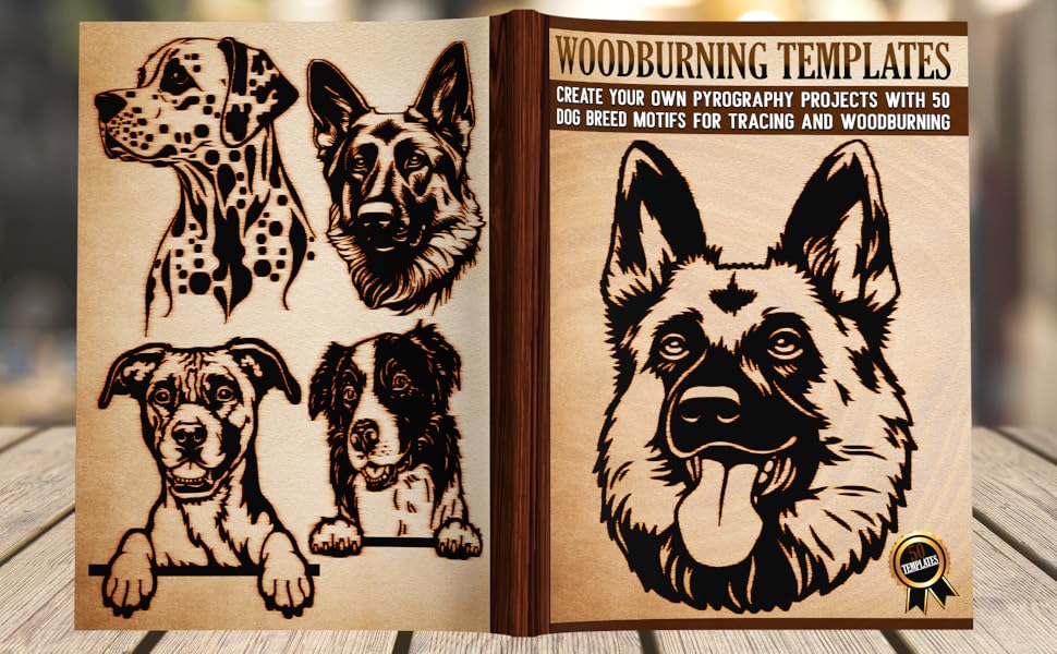 woodburning-templates-pyrography-patterns-for-tracing-and-wood-burning-creative-dog-breed-designs-studio-shr-woodyard-9798326713865-amazon-com-books