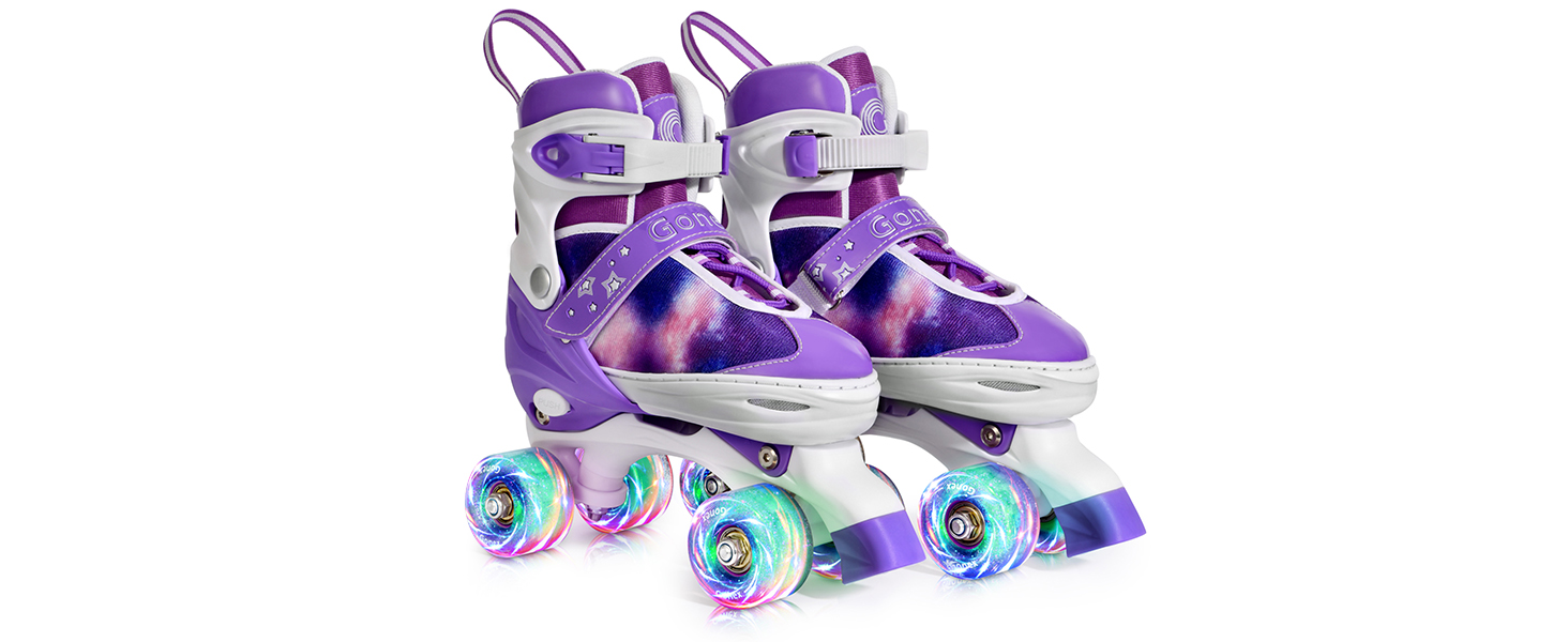 Gonex Roller Skates for Girls Kids Boys Women with Light
