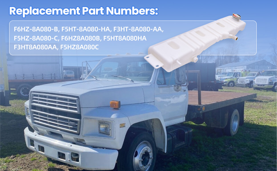 FuseRish F5HT8A080HA Radiator Overflow Coolant Reservoir