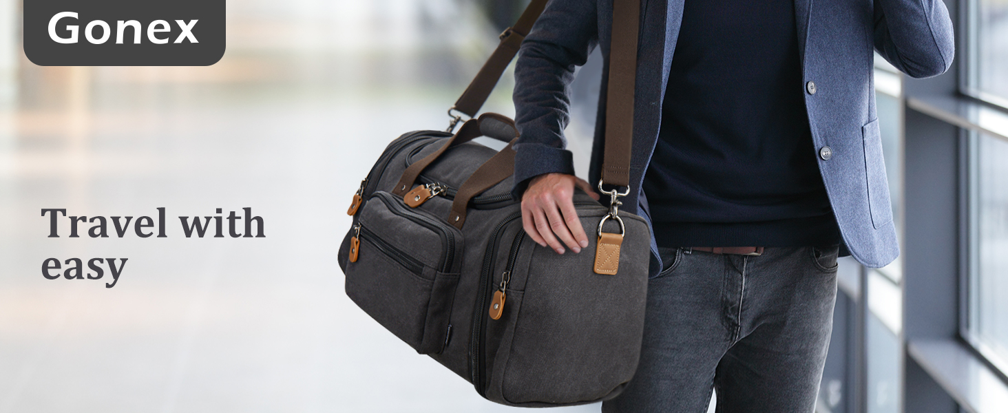 GONEX DUFFLE BAG FOR MEN