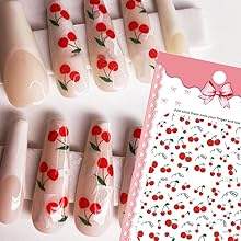 cute,nail art,nail sticker,nail art accessoires,flower,red,nail diy,Christmas,Plants,Pattern,cartoon