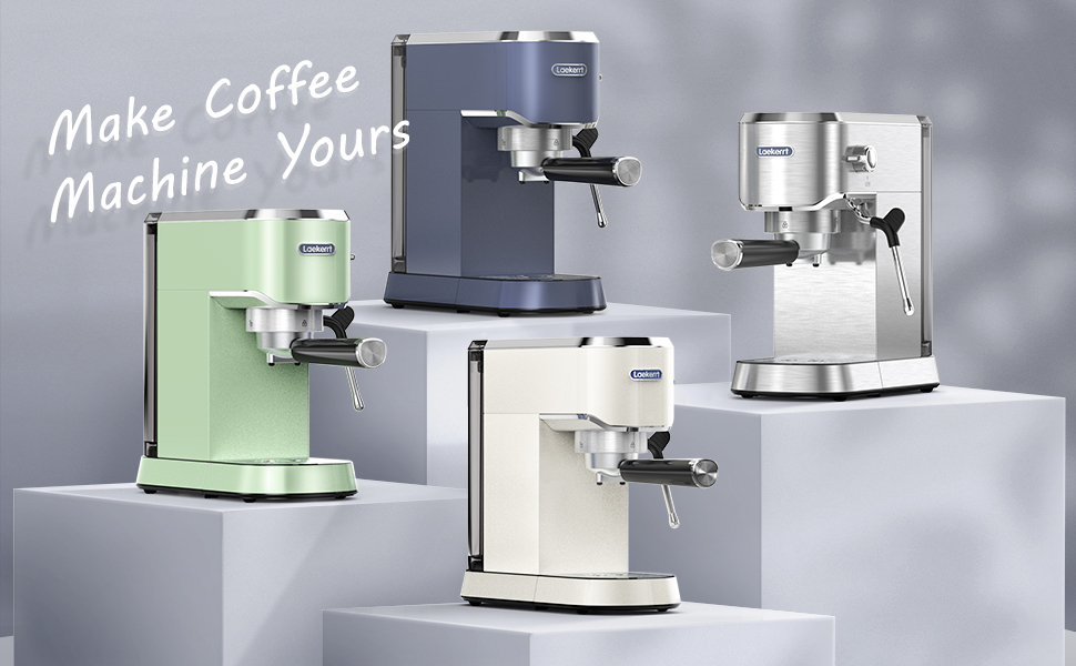 Laekerrt Espresso Machine, 20 Bar Coffee Maker CMEP01 with