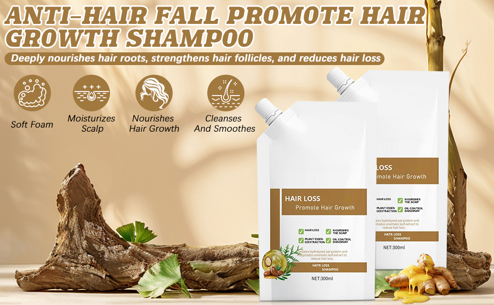Anti Hair Loss Shampoo Keep Hair Better And Promote Hair Growth
