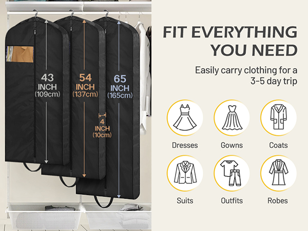 Garment Bags for Travel