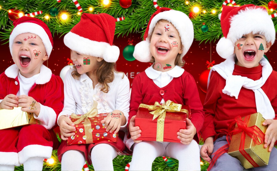 Christmas tattoos gift idea for kids
