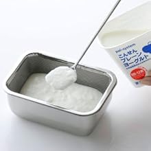 Amazon｜下村企販 保存容器 ヨーグルトの水切り バット 【日本製