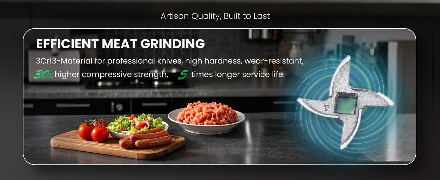 efficient meat grinder blade