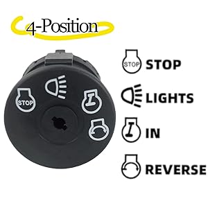 Amazon.com: Lawn Mowers Tractor Ignition Switch 532175566 4