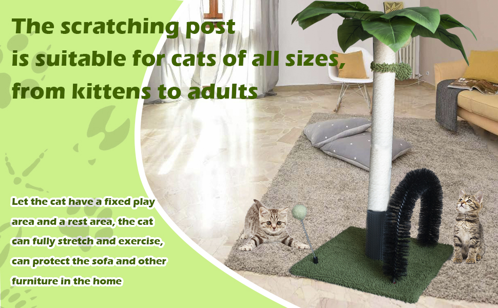 cat scratcher post tree