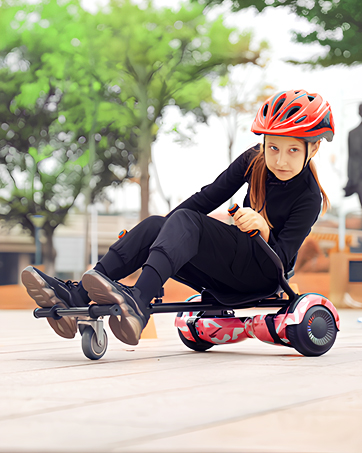 EPCTEK hoverboard with seat attachment