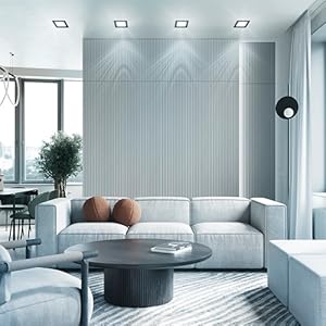 Color temperature in white bright 5000K light in the bedroom