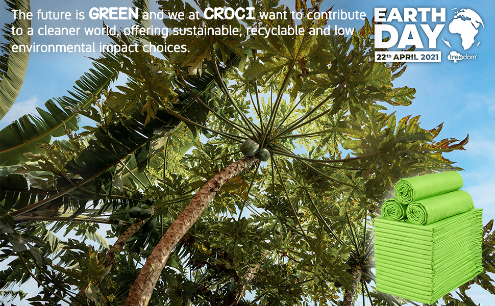 CROCI ECO Green Dog Pads Extra Large 28x34in, PlantBased