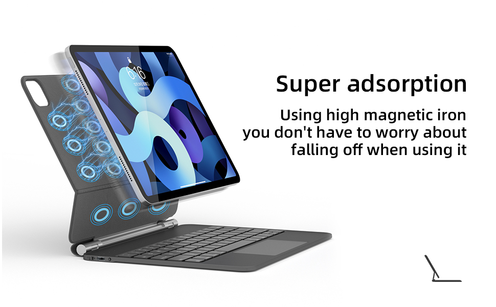 HOU Floating Keyboard Case for iPad Pro 12.9 (6th Generation