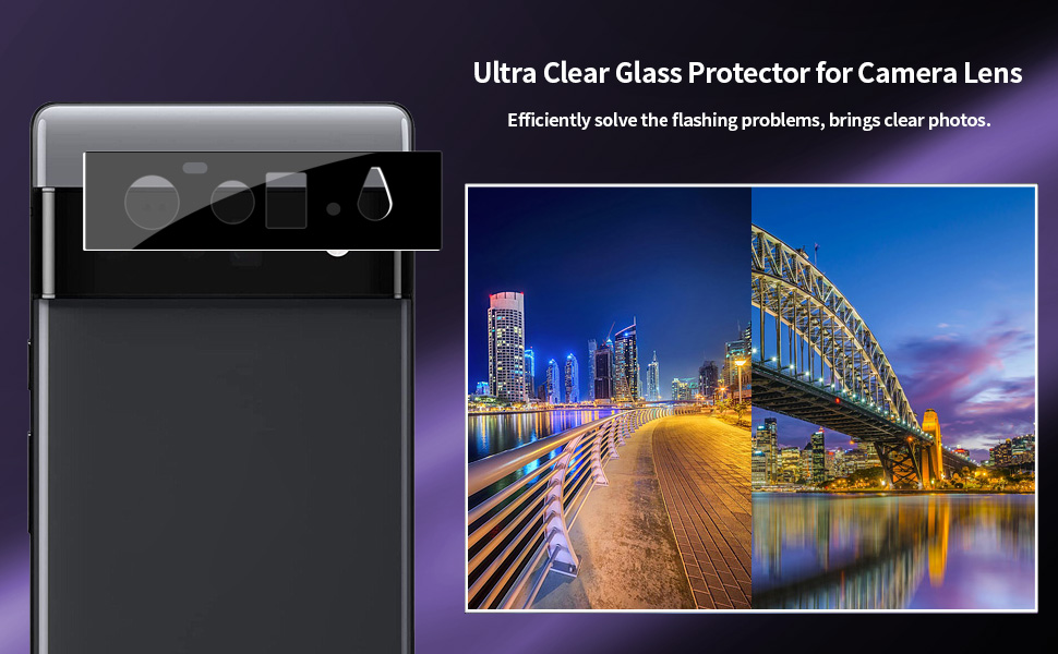 AsBellt 3 Pack for Google Pixel 6 Pro Screen Protector