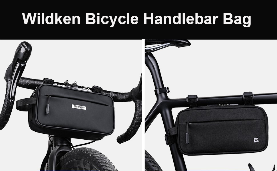 WILDKEN Bicycle Handlebar Bag Bike Waterproof Front Basket
