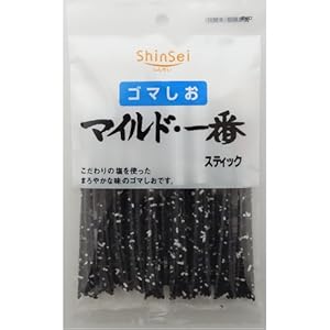 Amazon.co.jp: 真誠 ゴマしお マイルド一番 スティック 12本入