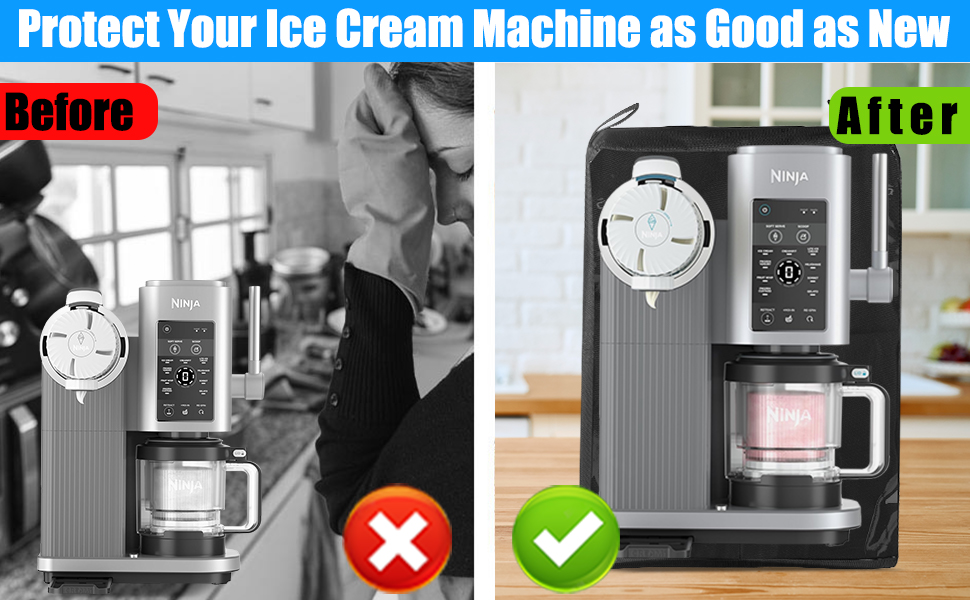 Ice Cream Machine Cover for Ninja NC701