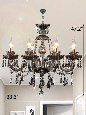 smoky crystal chandelier antique light fixtures gray chandelier antique chandelier closet chandelier