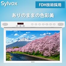 Amazon.co.jp: SYLVOX 15.6V テレビ キッチン用 フリップダウン