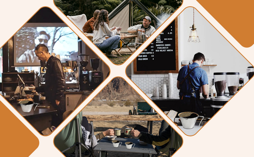 KITERI 2 Pcs Stainless Steel Espresso Measuring Cup, 3.5oz/100ml Espresso Shot Cups Scale Marks Espresso Pouring Cup Heat Resistant Espresso Cups with Handle for Barista Coffee Espresso Accessories 19 Espresso Shot Glass Cup