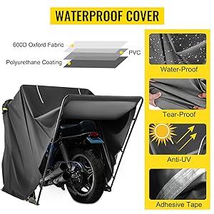 motorcycle shed