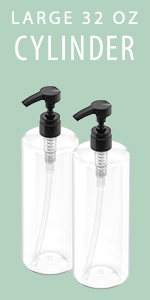 shampoo pump bottle liter