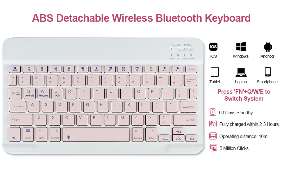 Amazon.com: APHBZGE Keyboard Case for iPad Air 11 2024(M2