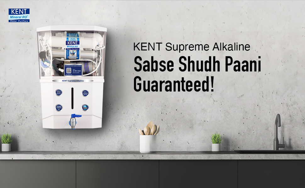KENT Supreme Alkine RO Water Purifier 