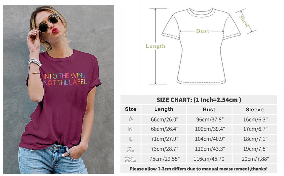 Into The Wine Not The Label Shirt