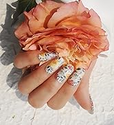 semi cured nail strip sticker full decal wrap lamp UV ohora glaze summer holiday 4th of July gifts