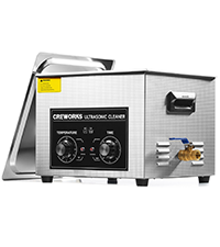 Amazon.com: CREWORKS 15L Ultrasonic Cleaner with Knob, Total
