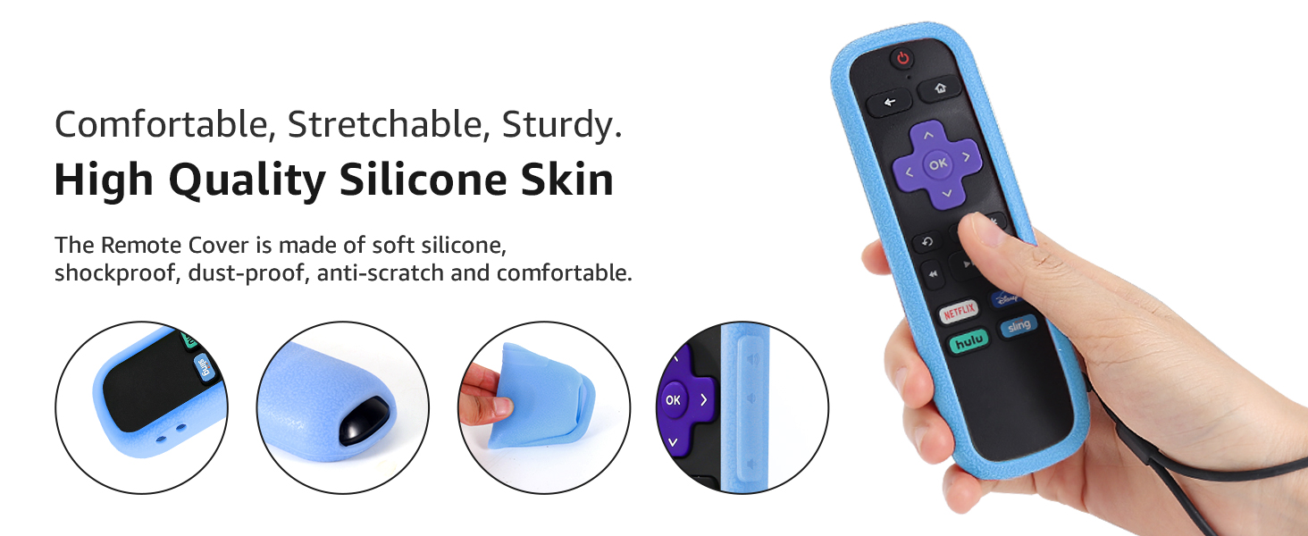 Remote Cover for Roku