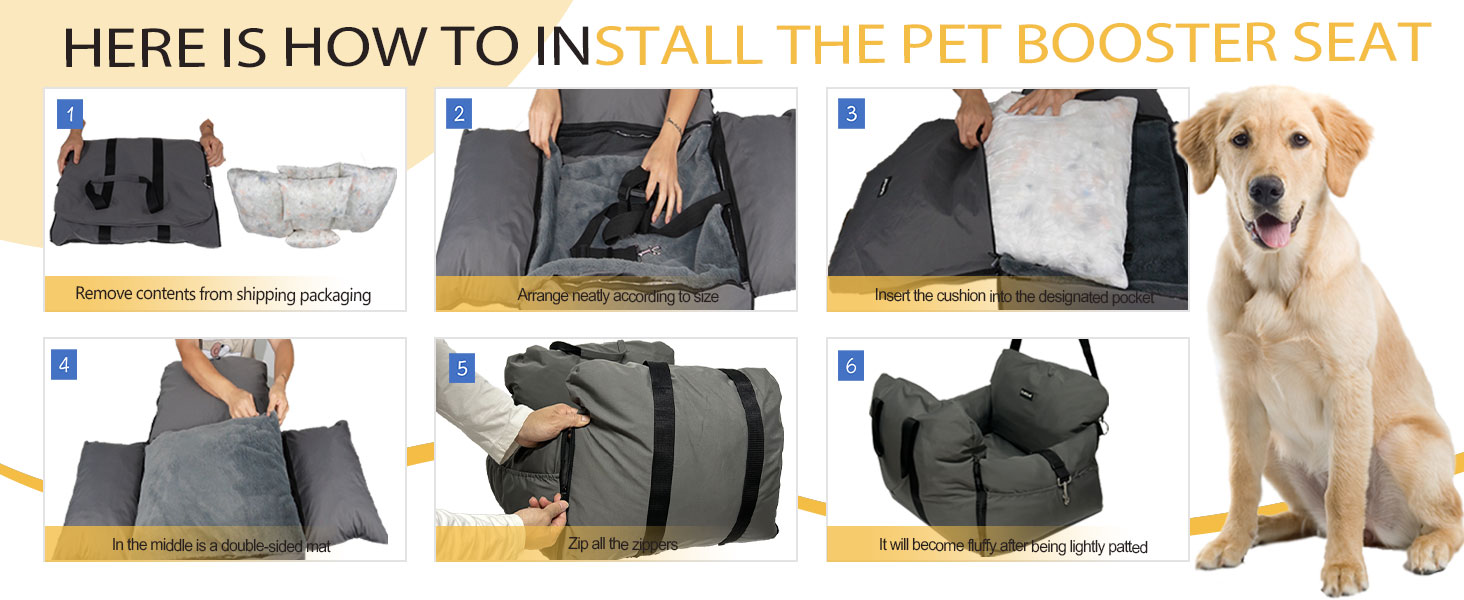 Dog Booster Car Seat