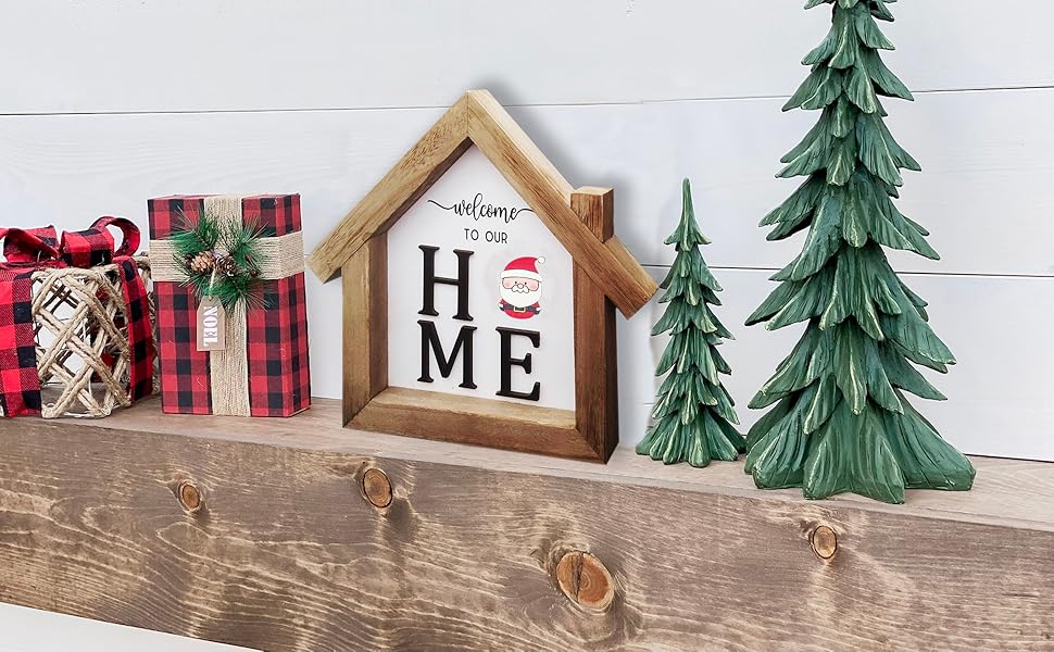 interchangeable welcome sign