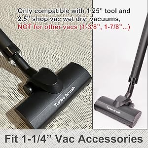 2.5" Vac to 1.25" Tool Adapter