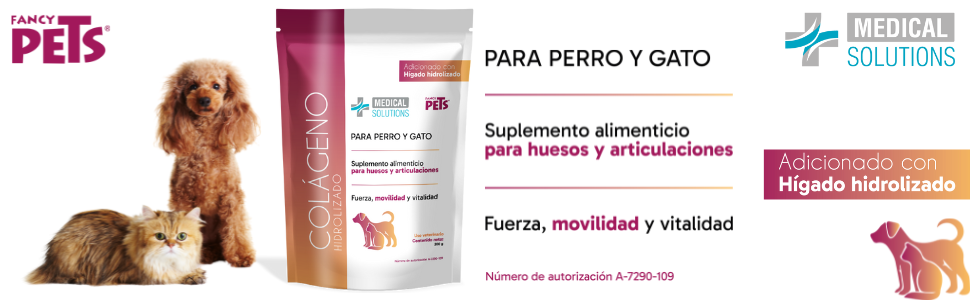 Colageno; Colageno Hidrolizado; Colageno Perro; colageno Gato; Pelo Brillante; Colgeno Hidrolizado