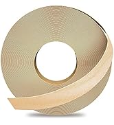 GSCIT Club Birch Edge Banding, 3/4 inch x 50ft roll of Veneer Edge Banding -Pre-glued Flexible, R...