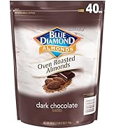 Blue Diamond, Dark Chocolate Almond Snack Nuts, 40oz Bag
