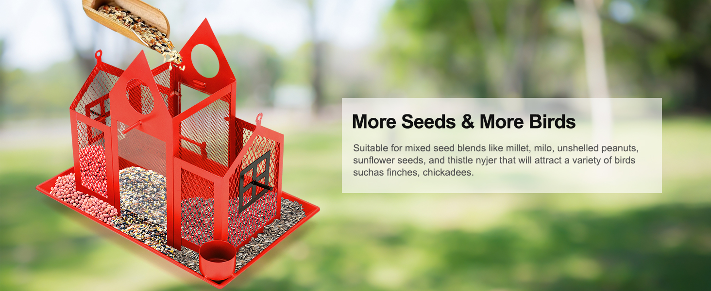 Solar Bird Feeders House