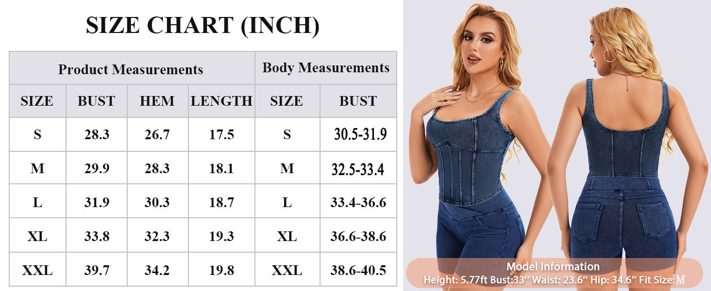 denim tank top women