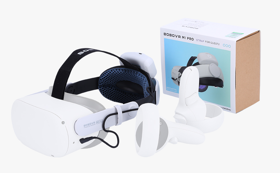 BOBOVR M1 Pro pasek na głowę z akumulatorem do Meta Quest 2