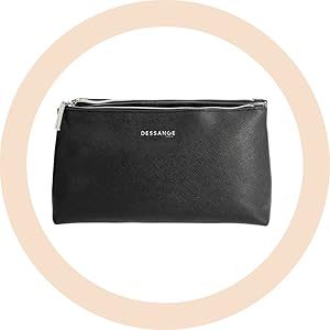 Trousse de voyage noire 2 compartiments - dessange