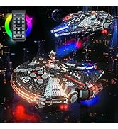 Brickshining LED Lighting Compatible with Lego The Dark Falcon 75389, Light Kit Compatible with L...