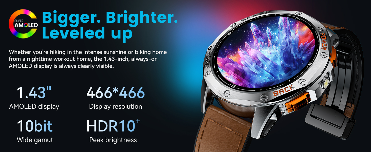 amoled smart watch amoled