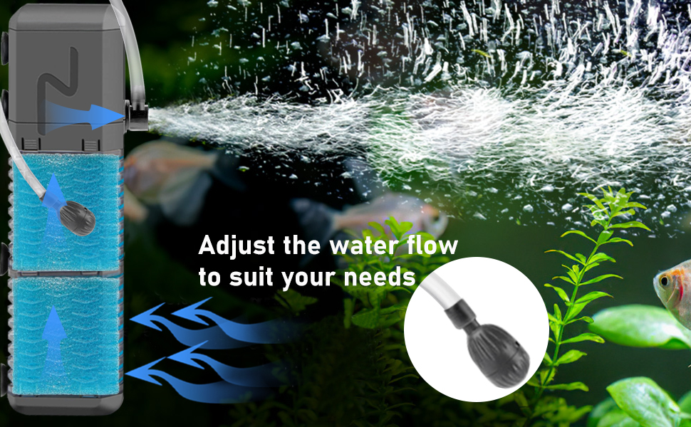 Wasserfilter für alle Arten von Aquarien