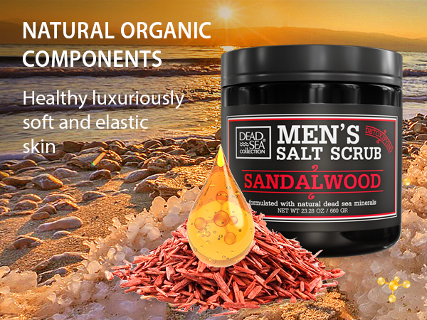  DSC MEN SCRUB SANDALWOOD B0CW3KS29M