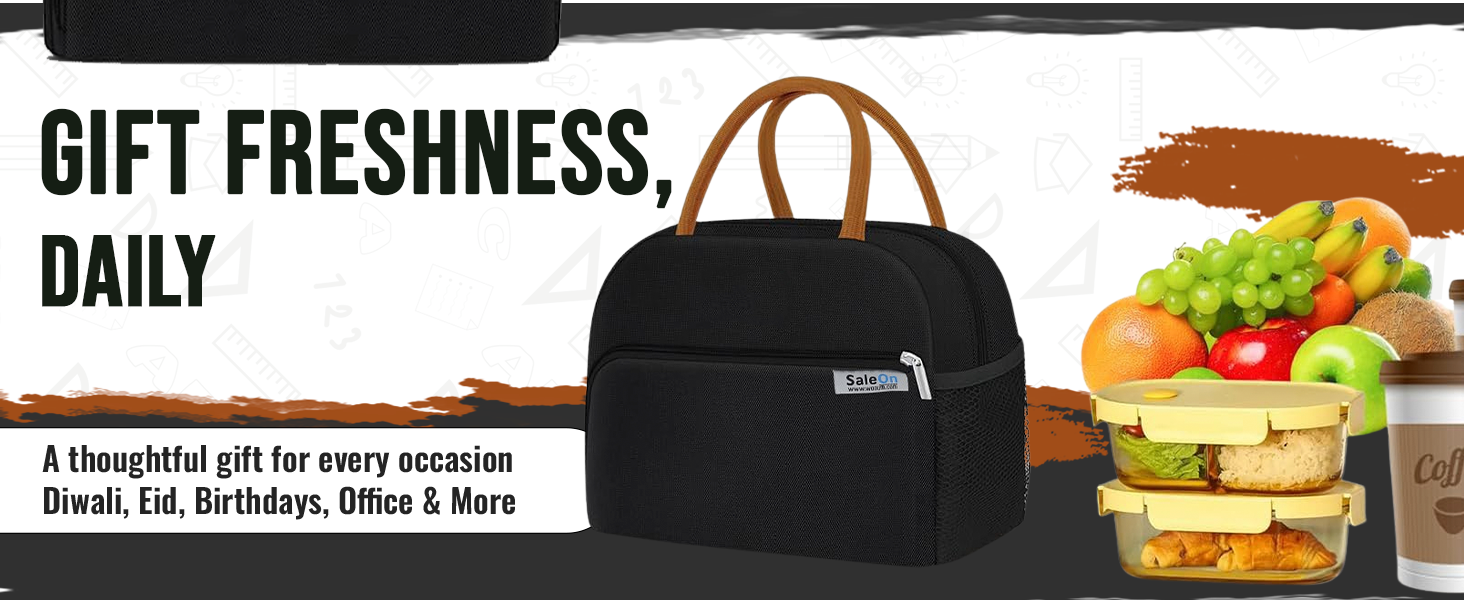 Insulated Lunch Bag for Women/Men/Adults Lunch Box Lunch Bag for Women Small Leakproof Cute Lunch Tote