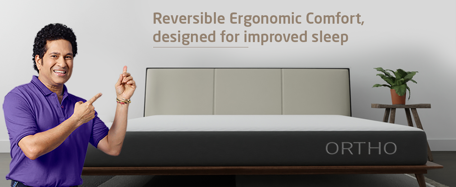 Livpure Smart Ortho Duos Reversible Dual HR Foam Mattress Orthopaedic